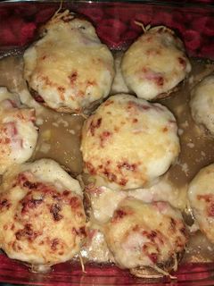 Una foto de Champiñón relleno
