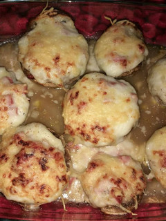 Una foto de Champiñón relleno