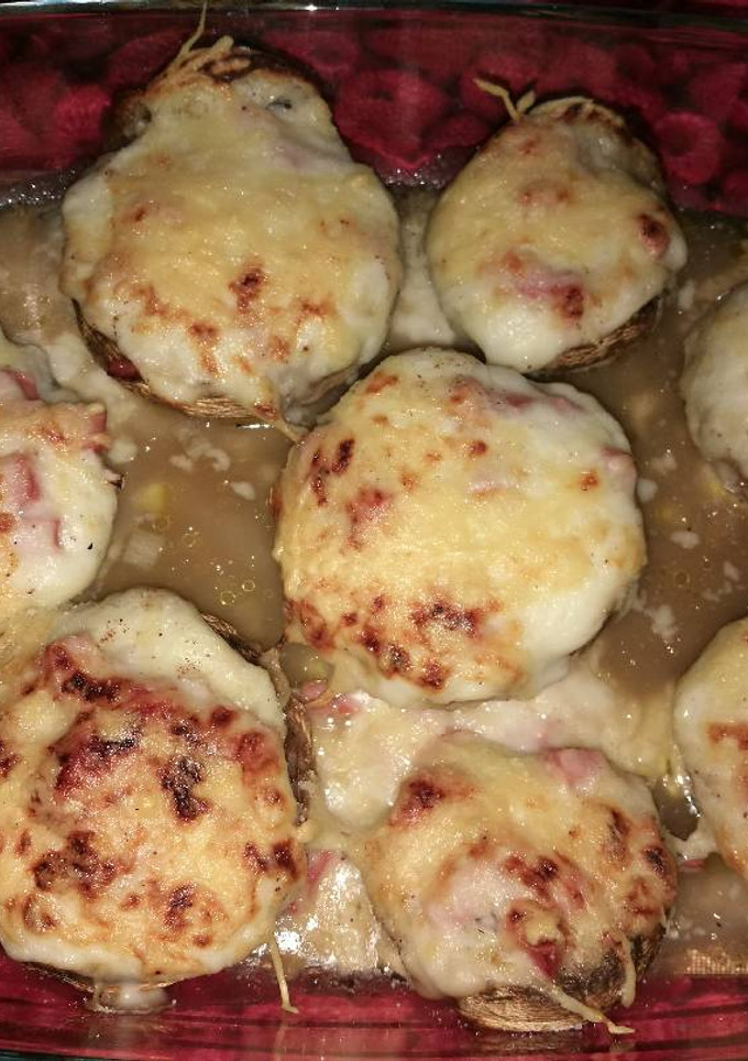 Una foto de Champiñón relleno