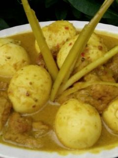 Foto resep Tahu telur bumbu kuning