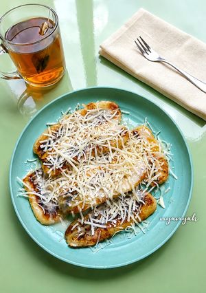 Foto resep Pisang Panggang Susu Keju