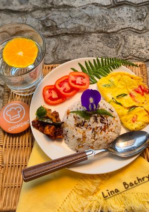 Foto resep Nasi Gurih Seaweed