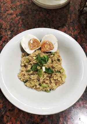 Foto resep Ginger savory oatmeal