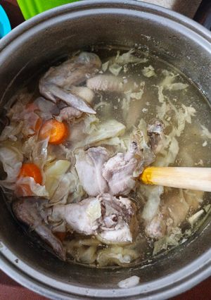 Foto resep Sop Ayam Anget anget