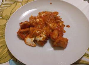 Foto di Bocconcini di pollo filante