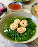 Canh Rau Muống Nấu Tôm