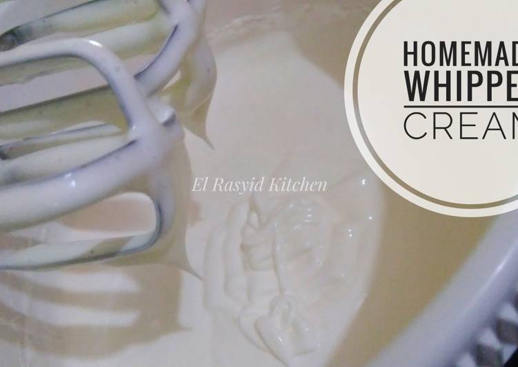 BIKIN NGILER! Inilah Resep Rahasia Homemade Whipped Cream Enak
