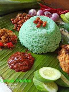 Foto resep Nasi Lemak Pandan Upin Ipin