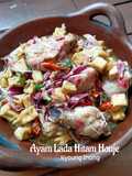 Ayam Lada Hitam Honje (Bunga Kecombrang)