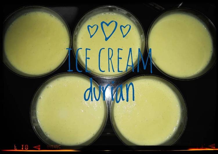 Ice Cream duRian ❤