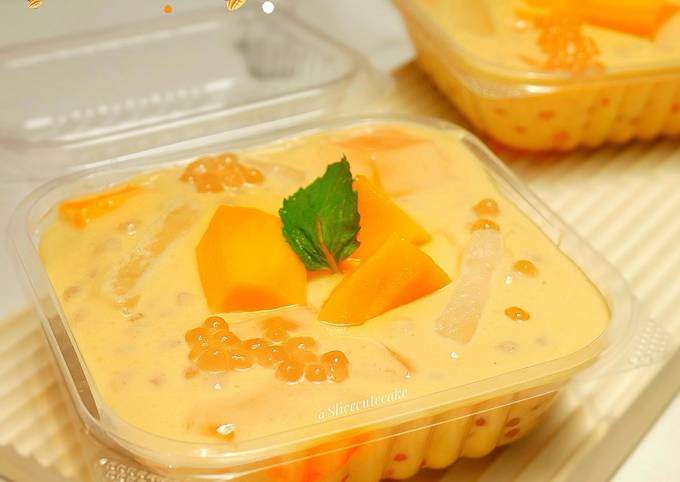 Resep Buko Mangga Creamy Oleh Slicecutecake Cookpad