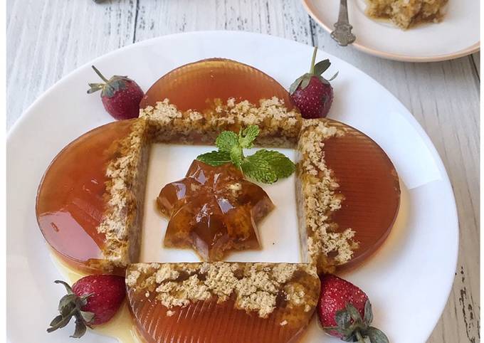 Panduan Membuat Resep Puding Karang (Puding Lumut Gula Merah)