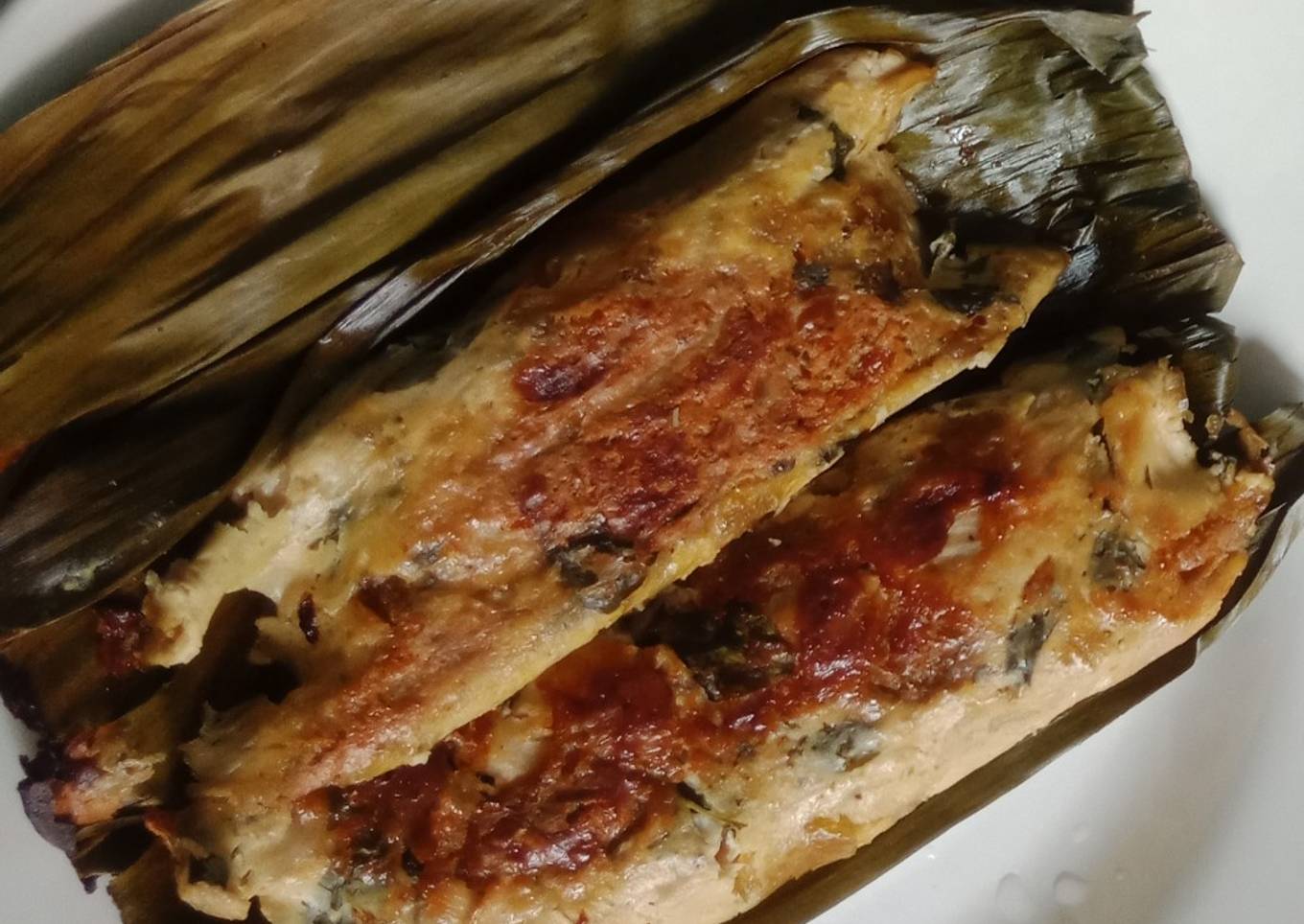 Pepes jamur tahu