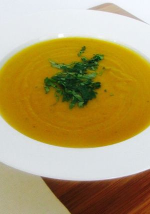 Una foto de Crema de Calabaza (auyama - zapallo)