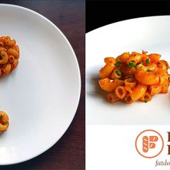 A picture of I Goreng Macaroni Instead of Mee By Accident #summerchallenge2.