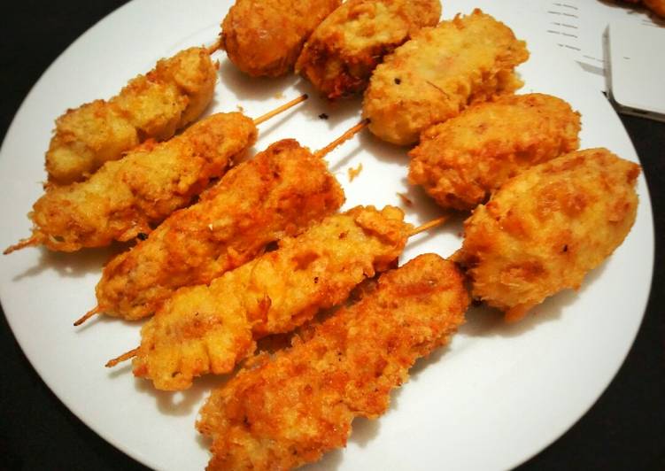 Recipe of Homemade Chicken Tikka stick Boti😃😃