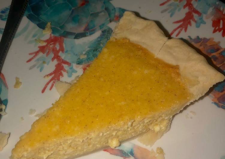 EASY pumpkin cheesecake pie
