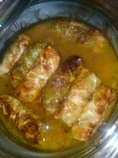 صورة لوصفة صبيعات الكرمب المحشية