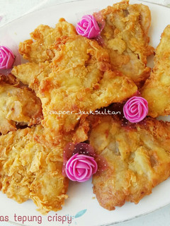 Foto resep Pisang kipas tepung crispy