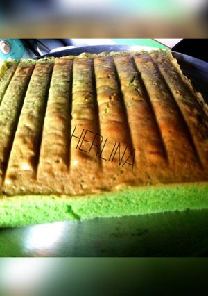 Foto resep Cake pandan wangi by indri kesuma romi recepi