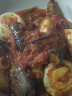 Foto resep Sambelan tecurong(telor,cumicue,terong)