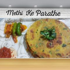 A picture of Methi paratha Recipe.