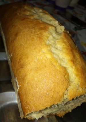 Una foto de 🎉Budín de banana 🍌🍌🍌en licuadora