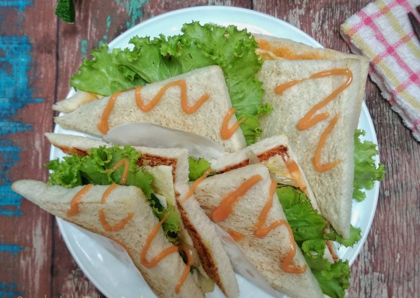 Sandwich Telur Dadar