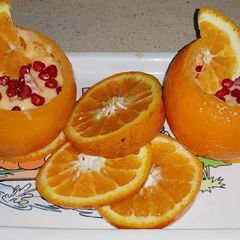 A picture of Orange pudding.