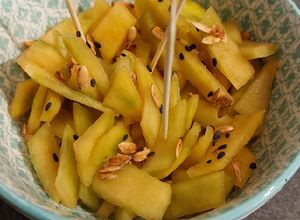 Une photo de Pickles de peau de melon 🍈