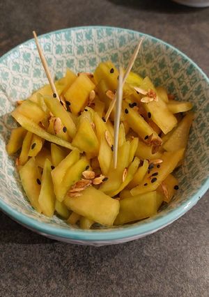 Une photo de Pickles de peau de melon 🍈