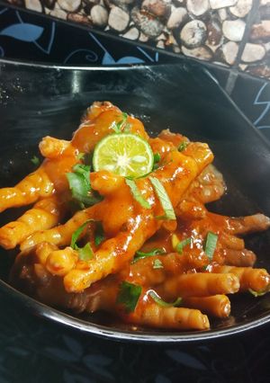 Foto resep Oseng ceker pedas