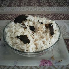 A picture of Theme Rice # Jeera Rice.