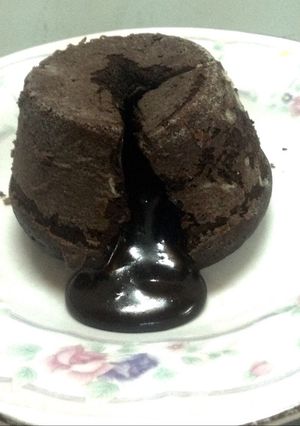 Hình của món Lava chocolate.