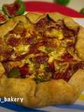 Galette ai fichi,gorgonzola, prosciutto, noci e mozzarella