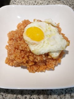 Una foto de Arroz a la cubana