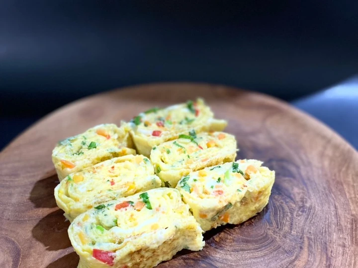 Langkah Gampang Membuat Resep Telur dadar gulung / gyeran mari yang Lezat Sekali Anti Ribet, Mantap