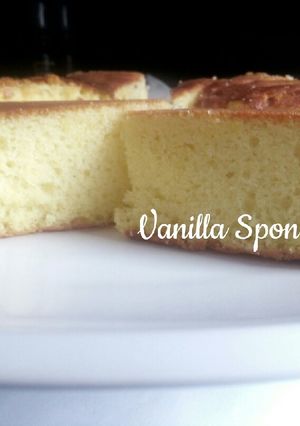 Foto resep Vanilla Sponge Cake no pengembang buatan