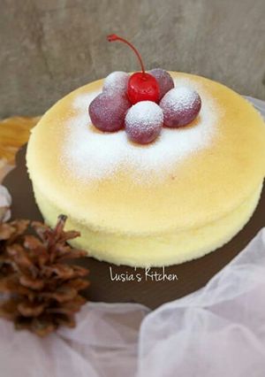 Foto resep Cheddar Cheese Cake Tintin Rayner