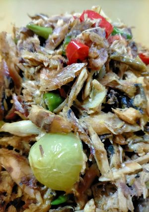 Foto resep Tumis tongkol pindang pedas