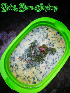 Foto resep Bobor daun singkong