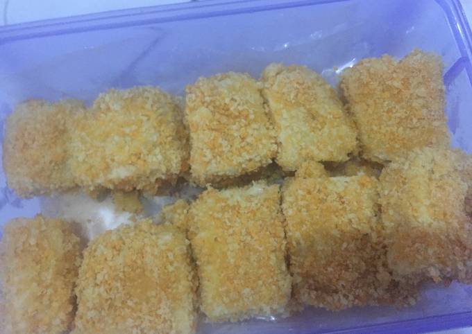 Resep Nugget Ayam Roti Tawar oleh Khadijah Santiana - Cookpad