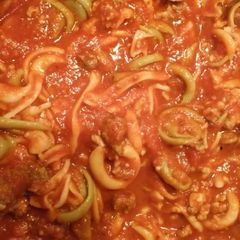 A picture of Old School Goulash.