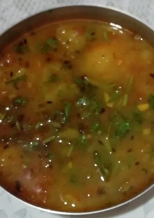 A picture of Potato curry.