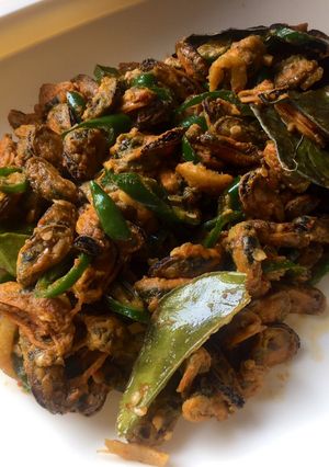Foto resep Tumis Kerang Cabe Ijo