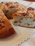 Torta autunnale con mele e noci