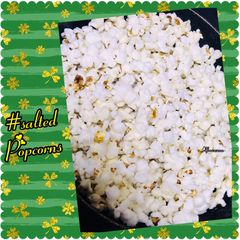 A picture of Butter salt popcorns.