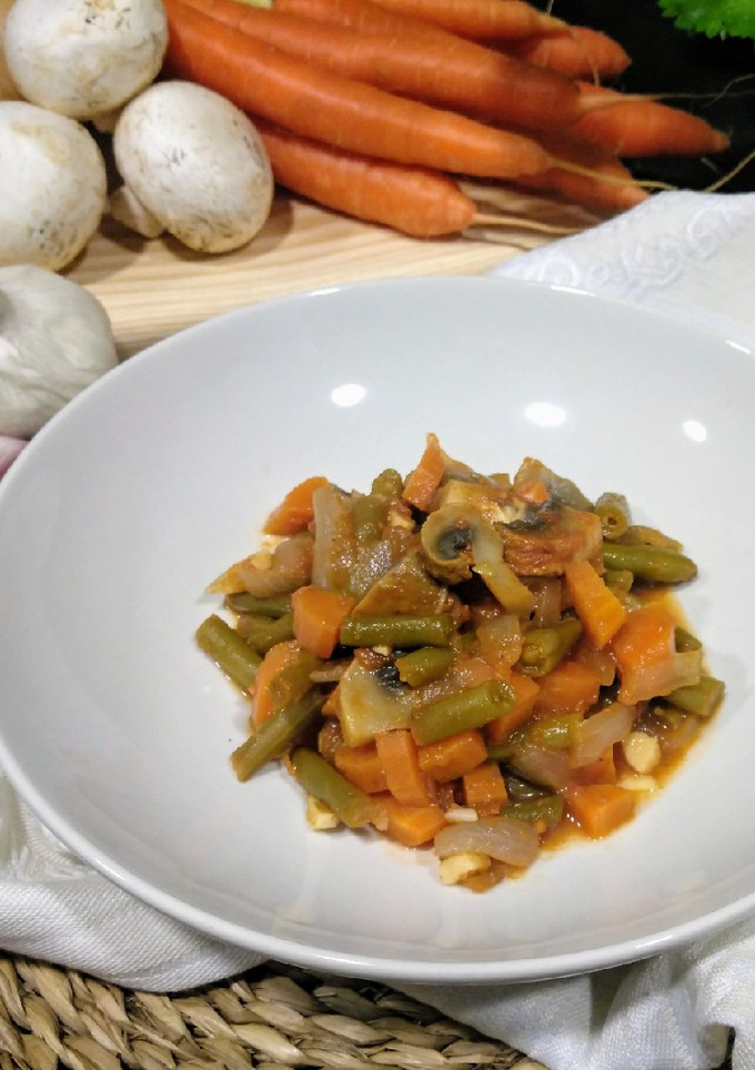 Una foto de Verduras estofadas