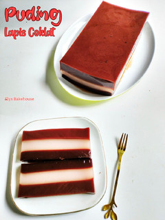 Foto resep Puding Lapis Coklat