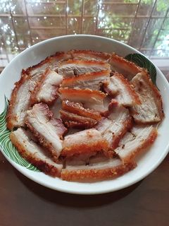 Hình của món SP.0140 - Heo Quay Miếng Da Giòn.
